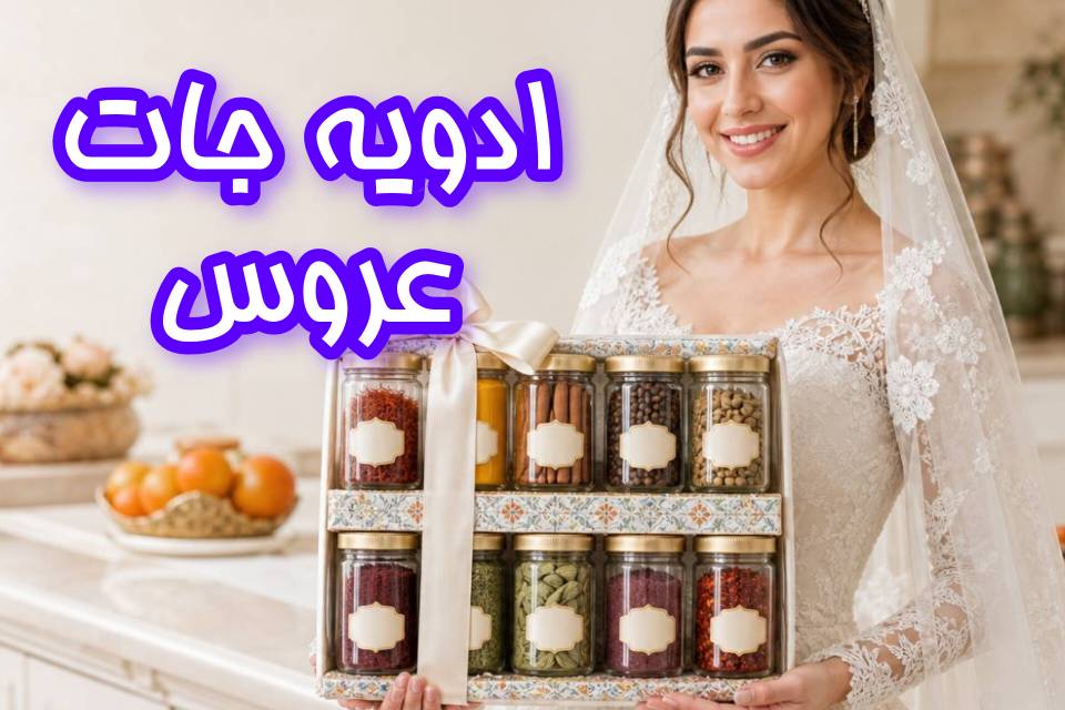 لیست ادویه جات ضروری مورد نیاز عروس پک جهیزیه ( جهاز ) کاربردی