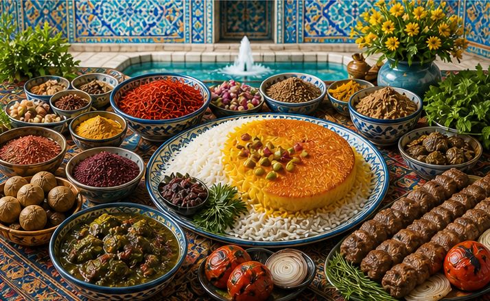 ادویه ترکیبی مخصوص غذا های ایرانی و چاشنی ها