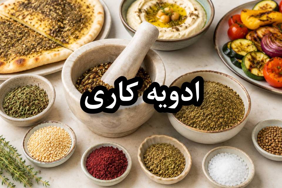 ادویه کاری فرمول ترکیبات کاربرد طرز تهیه خانگی
