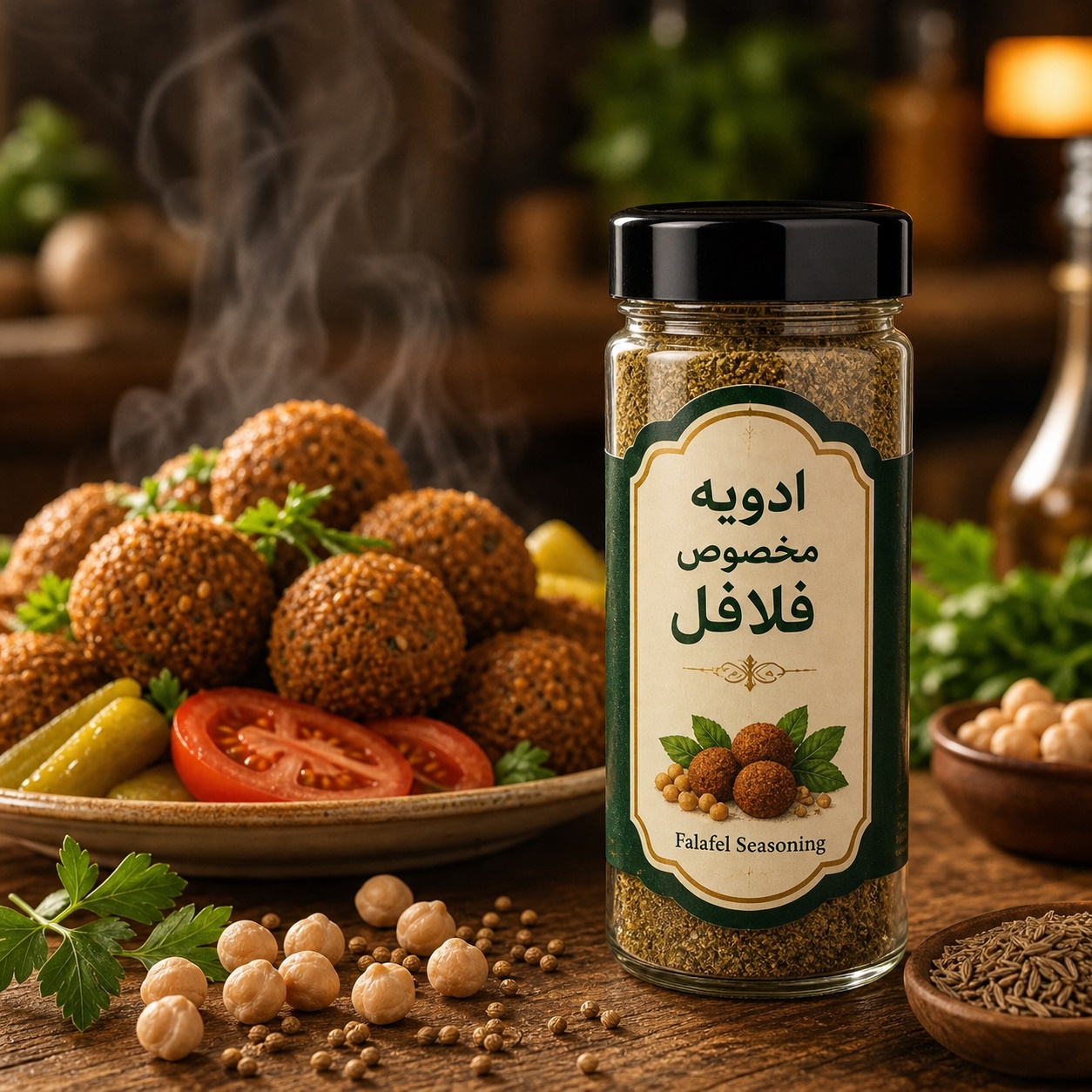 ادویه فلافل 100 گرمی