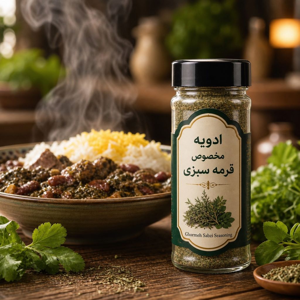 ادویه قرمه سبزی مخصوص 100 گرمی